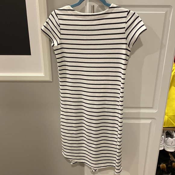 XS Maurice’s Black and White Striped Dress - Picture 2 of 4